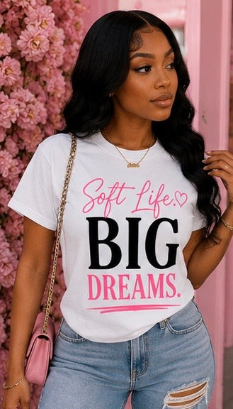 "SOFT LIFE" T-Shirt by Dream Envyy Beauty