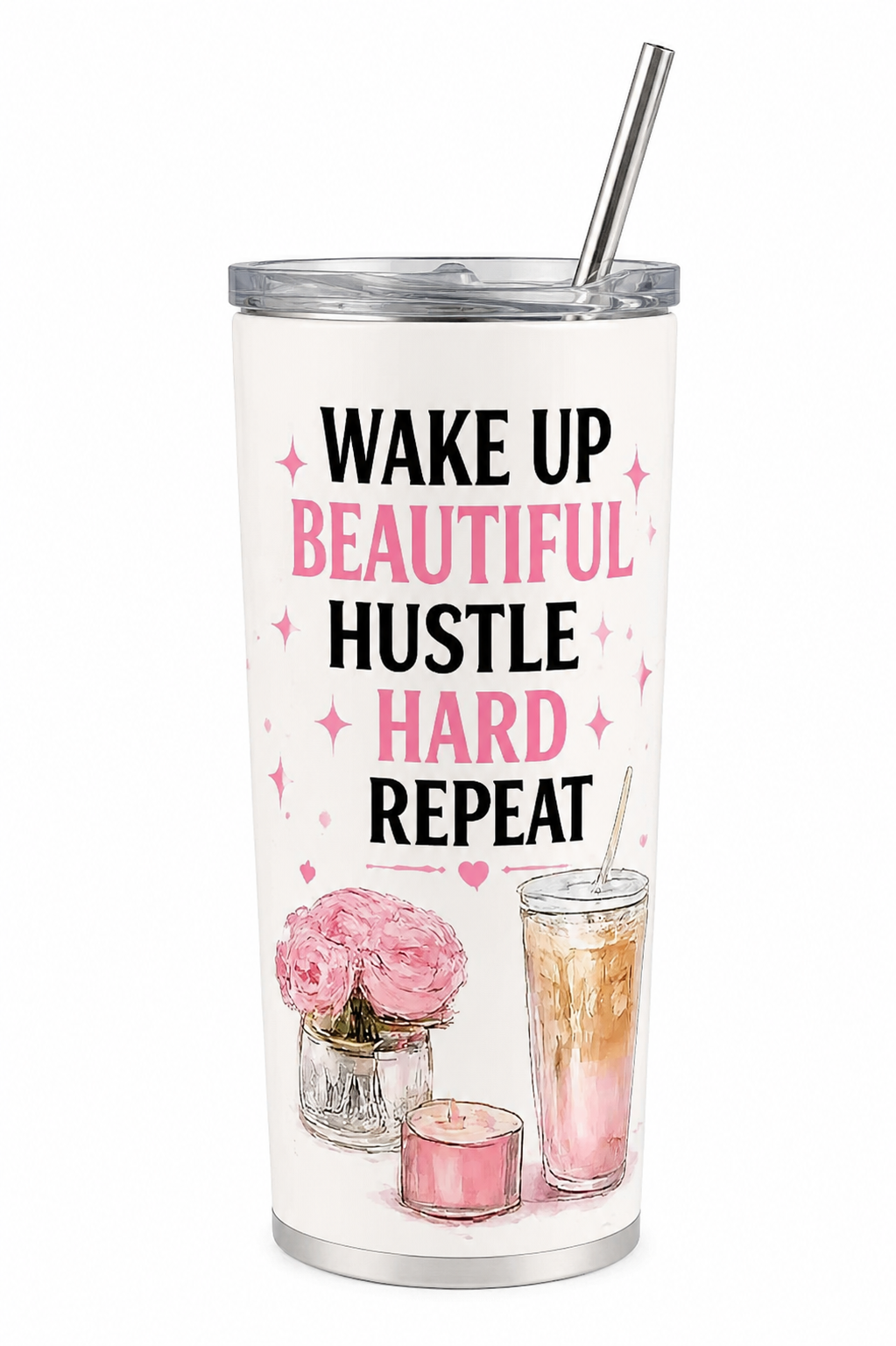 HUSTLE "Tumbler " by Dream Envyy Beauty